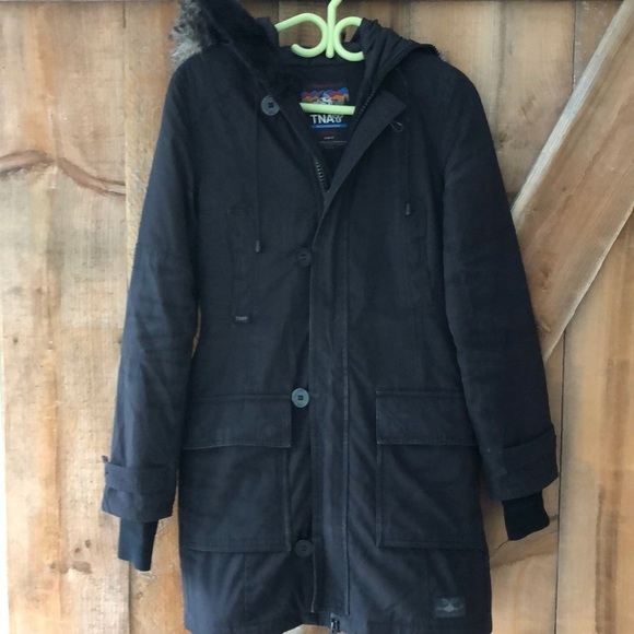 TNA slim fit downfilled Bancroft parka XS - Picture 1 of 9